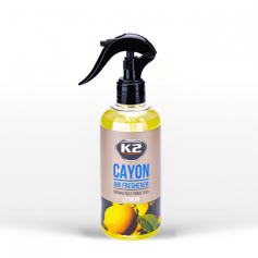 Chai Xịt Khử Mùi Hương Chanh Cho Xe Ô Tô - K2 Deocar 250ml Lemon