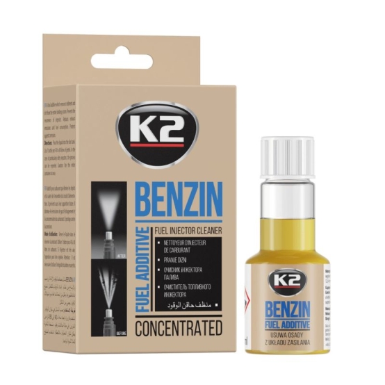 Phụ Gia Vệ Sinh Kim Xăng ( Dùng Cho 10 Xe Máy / 1 Ô Tô ) - K2 Benzin 50ml